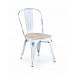 Scaun K204 (metal/lemn)