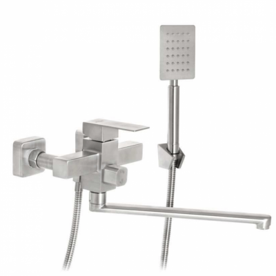 Set de baie Mixxus KUB-006, Otel inoxidabil