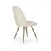Scaun K214 (crem inchis/stejar)