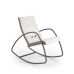 Scaun balansoar BALANCE (alb/gri)