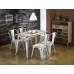 Scaun K204 (metal/lemn)