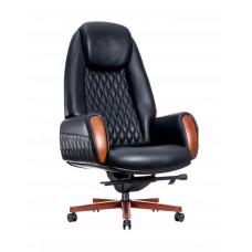 Fotoliu F183-1 Boing (piele naturala/negru)