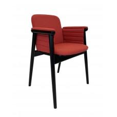 Fotoliu PROP B-4398 (stejar negru, rosu)