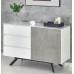 Comoda STONNO KM-1 (alb/beton)