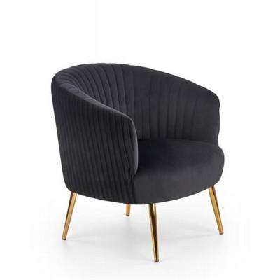Fotoliu Crown (negru)