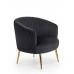 Fotoliu Crown (negru)