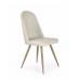 Scaun K214 (crem inchis/stejar)