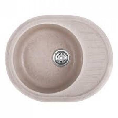 Chiuveta de bucatarie din piatra Mixxus, HB8311-G319 SAND 570x450x180