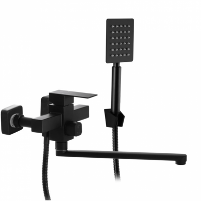 Смеситель для ванны из нержавеющей стали Mixxus KUB-006(Euro)Black