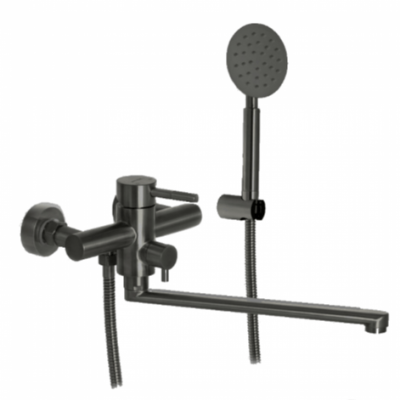 Set de baie Mixxus SUS-006 (Euro)Black, Otel inoxidabil