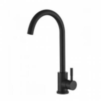 Baterie de bucatarie Mixxus SUS-011 Black mat, Otel inoxidabil