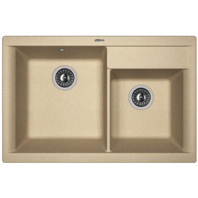 Chiuvetă de bucătărie Florentina Kassi-780 Beige (20.230.Е0780.104)