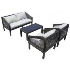 Set mobila de grădină Villager Picaso Brawn (035439)