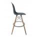 Bravo Hoker DC-ARF071B - scaun bar, negru