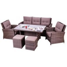 Set mobila de grădină Villager Elda 067203