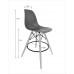 Bravo Hoker DC-ARF071B - scaun bar, negru