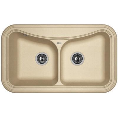 Chiuvetă de bucătărie Florentina Krit-860 Beige (20.115.E0860.104)