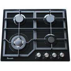 Газовая панель Tornado TR-4025 SQ Black Glass