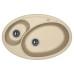 Кухонная мойка Florentina Selena 780 Beige-Latte Кухонная мойка Florentina Selena 780 Beige-Latte