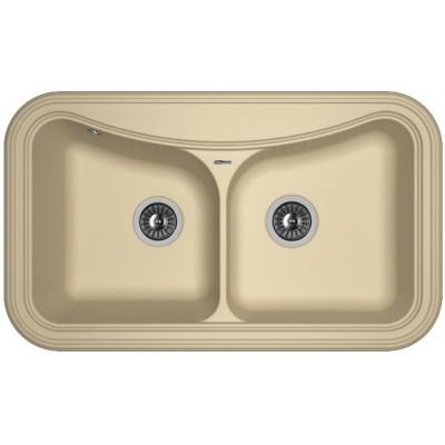 Chiuvetă de bucătărie Florentina Krit-860 Cappuccino (20.115.E0860.306)