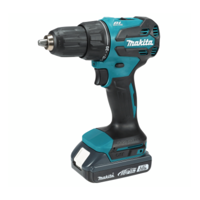 Mașină de înșurubat cu percuție cu acum. MAKITA DHP490WV 18V 2Ah