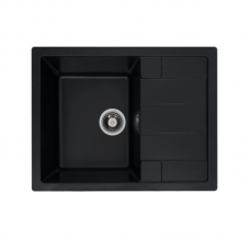 Chiuvete de bucatarie Elefant Premium cu piatra artificiala INTENSO 6550 Negru