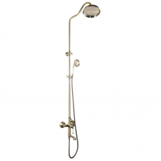 Mixxus Premium Vintage Bronze 009-J Coloana de dus cu baterie (bronz) Alama