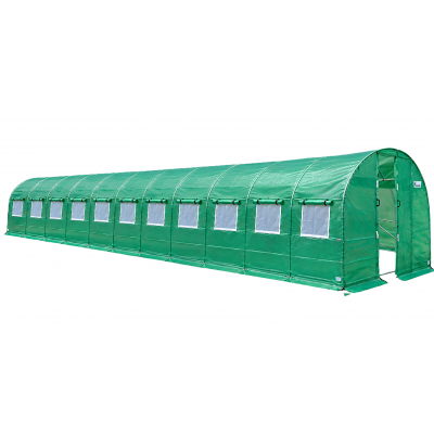 Теплица с дверью 12x3x2.25K