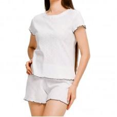 Pijama Dame (tricou cu sorti) (S-2XL)