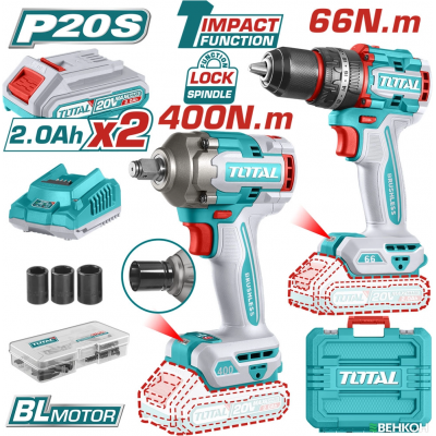 Set scule de mână  Total TCKLI20275