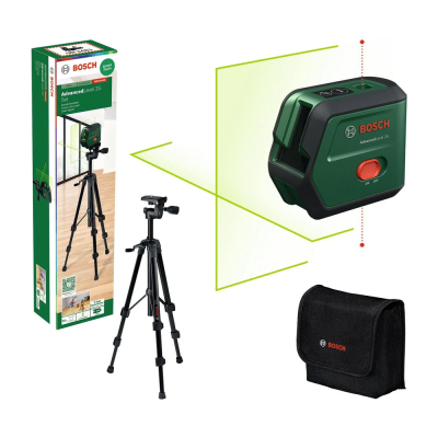 Лазерный уровень BOSCH AdvancedLevel 2G Set 0603663G01 2луча 15m